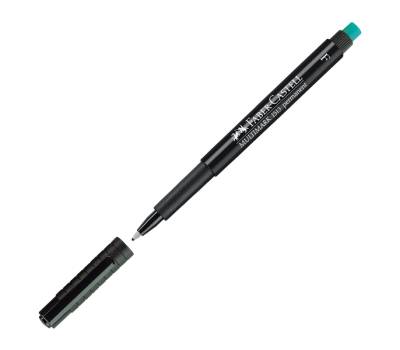 Pennarello Multimark universale permanente con gomma - punta fine 0,6 mm - nero - conf. 10 pezzi - Faber Castell - 151399 - 4005401513995 - DMwebShop
