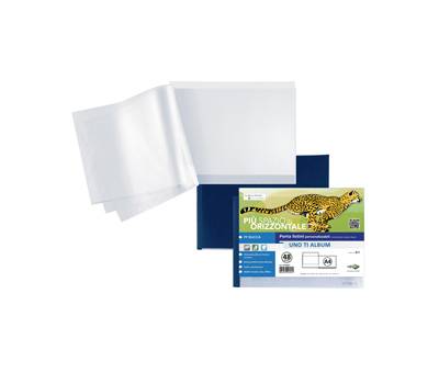 Portalistini personalizzabile Uno TI - 30 x 22 cm - album - 48 buste - blu - Sei Rota - 55244807 - 8004972016269 - DMwebShop