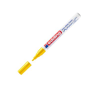 Marcatore 751 a vernice - punta fine - 1 - 2 mm - giallo - Edding - E-751 005 - 4004764953486 - DMwebShop