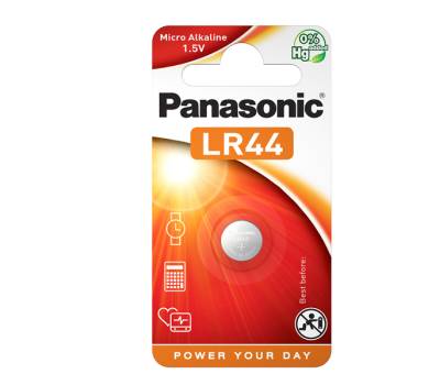 Micropila LR44 - 1,5 V - a pastiglia - alcalina - Panasonic - C300044 - 5019068083035 - DMwebShop
