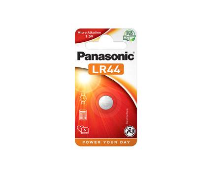 Micropila LR44 - 1,5 V - a pastiglia - alcalina - Panasonic - C300044 - 5019068083035 - DMwebShop