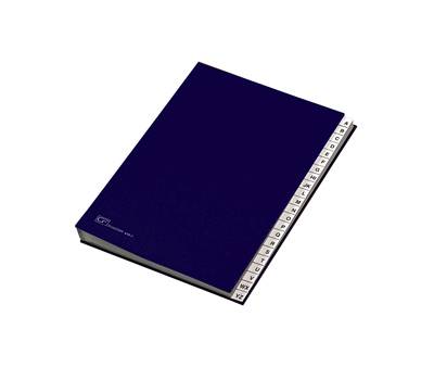 Classificatore alfabetico A/Z - 640E - 24 x 34 cm - blu - Fraschini - 640E-BLU - 8027032017044 - DMwebShop