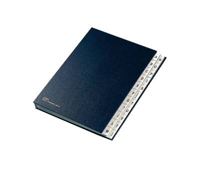 Classificatore alfabetico A/Z - 640D - 24 x 34 cm - blu - Fraschini - 640D-BLU - 8027032019048 - DMwebShop