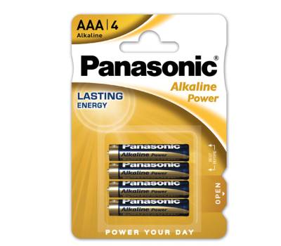 Pile Ministilo AAA - 1,5 V - alcalina - blister 4 pezzi - Panasonic - C500003 - 5410853039334 - DMwebShop