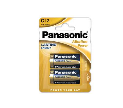Pile C mezza torcia - 1,5 V - alcalina - blister 2 pezzi - Panasonic - C500014 - 5410853039242 - DMwebShop