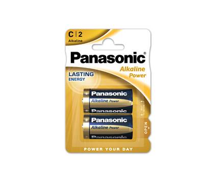 Pile C mezza torcia - 1,5 V - alcalina - blister 2 pezzi - Panasonic - C500014 - 5410853039242 - DMwebShop