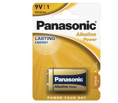 Pila Transistor - 9 V - alcalina - blister 1 pezzo - Panasonic - C500061 - 5410853039303 - DMwebShop
