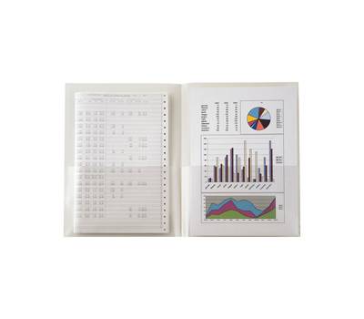 Cartelline con tasche Poli 300 PPL buccia - 21 x 29,7 cm - trasparenti - conf. 5 pezzi - Sei Rota - 662331 - 8004972016849 - DMwebShop