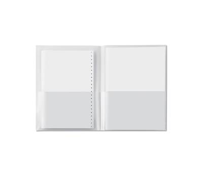 Cartelline con tasche Poli 300 PPL buccia - 21 x 29,7 cm - trasparenti - conf. 5 pezzi - Sei Rota - 662331 - DMwebShop