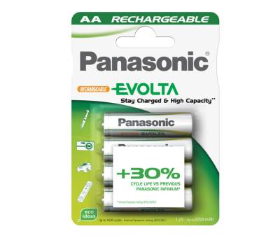 Pila Stilo Infinium ricaricabili AA - 1,2V - blister 4 pezzi - Panasonic - C307016 - 5410853045250 - DMwebShop