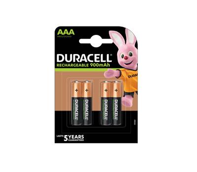 Pile ricaricabili Mini Stilo AAA - Precharged - 900 mAh - blister 4 pezzi - Duracell - DU77 - 5000394203815 - DMwebShop