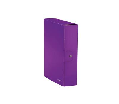 Scatola progetto WOW - dorso 8 cm - viola metallizzato - conf. 5 pezzi - Leitz - 39670062 - 4002432109784 - DMwebShop Scatola progetto WOW - dorso 8 cm - viola metallizzato - conf. 5 pezzi - Leitz - 39670062 - 4002432109784 - DMwebShop