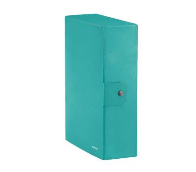 Scatola progetto WOW - dorso 10 cm - acqua marina metallizzato - conf. 5 pezzi - Leitz - 39680051 - 4002432109791 - DMwebShop