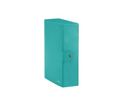 Scatola progetto WOW - dorso 10 cm - acqua marina metallizzato - conf. 5 pezzi - Leitz - 39680051 - 4002432109791 - DMwebShop