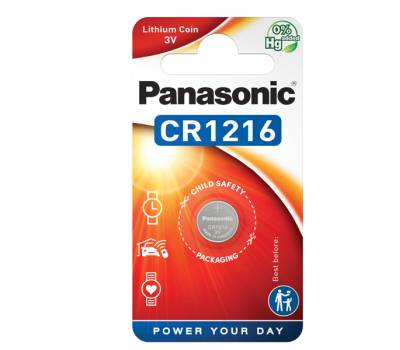 Micropila CR1216 - litio - blister 1 pezzo - Panasonic - C301216 - 5410853010210 - DMwebShop