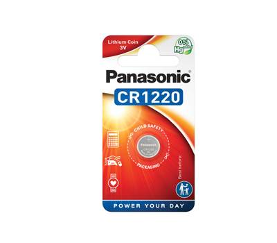 Micropila CR1220 - litio - blister 1 pezzo - Panasonic - C301220 - 5019068085091 - DMwebShop