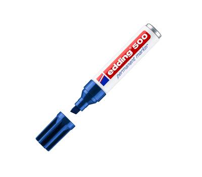 Marcatore permanente 500 punta scalpello da 2 a 7 mm blu - 2254 Marcatore permanente 500 punta scalpello da 2 a 7 mm blu - 2254