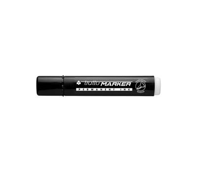 Marcatore permanente Marker punta a scalpello 6,5 mm nero - 3832