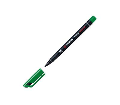 Pennarello OHPen universal permanente 843 punta media 1 mm verde - 2371