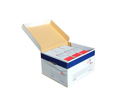 Scatola archivio ST box con coperchio 37 x 27 x 43 cm - 7708