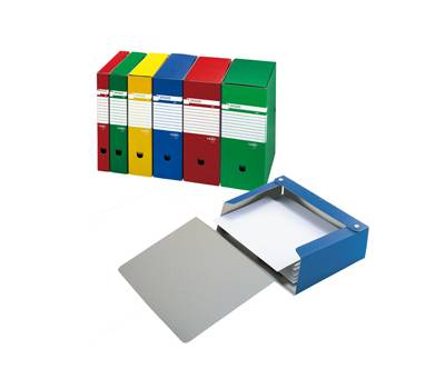 Scatola archivio Spazio dorso 10 cm 25 x 35 cm giallo - 7654