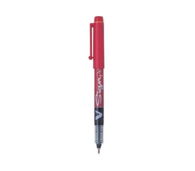 Pennarello V Signpen - punta 2 mm - rosso - Pilot - 001502 - 4902505134661 - DMwebShop