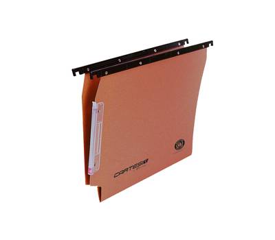 Cartella sospesa Cartesio - armadio - interasse 33 cm - fondo V - 33 x 28 cm - arancio - conf. 50 pezzi - Bertesi - 114FBETA-B2 - 8058983260890 - DMwebShop