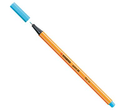 Fineliner Point 88 - tratto 0,4 mm - azzurro 57 - conf. 10 pezzi - Stabilo - 88/57 - 4006381230919 - DMwebShop