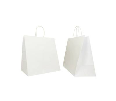 Shopper in carta maniglie cordino - 32 x 20 x 33 cm - bianco - conf. 25 sacchetti - Mainetti Bags - 072987 - 8029307072987 - DMwebShop Shopper in carta maniglie cordino - 32 x 20 x 33 cm - bianco - conf. 25 sacchetti - Mainetti Bags - 072987 - 8029307072987 - DMwebShop