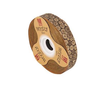 Rotolo nastro Woodly - tronchi - 24 mm x 100 mt - Bolis - 51282421060 - 8001565529236 - DMwebShop