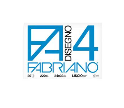 Album F4,24 x 33 cm 220 gr 20 fogli liscio - 2900