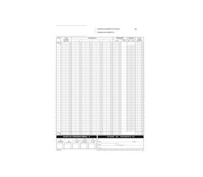 Blocco registro corrispettivi - 12-12 copie autoricalcanti - 29,7 x 21,5 cm - Data Ufficio - DU168512C00 - 8008842585565 - DMwebShop
