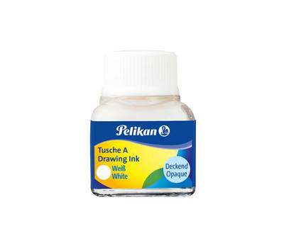 Inchiostro di china 523 - 10 ml - bianco 18 - conf. 10 pezzi - Pelikan - 400142516 - 4012700201676 - DMwebShop