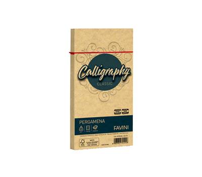 Busta Calligraphy pergamena - 110 x 220 mm - 90 gr - oro 03 - conf. 25 pezzi - Favini - A57W203 - 8007057741216 - DMwebShop