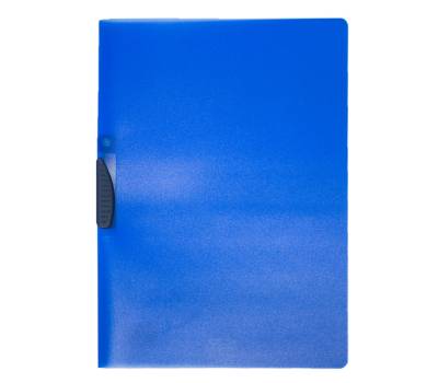 Cartellina con molla Clipper - 22 x 30 cm - trasparente blu - conf. 20 pezzi - Fellowes - F007TB - 8015687017083 - DMwebShop