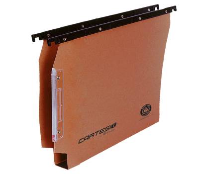 Cartella sospesa Cartesio - armadio - interasse 33 cm - fondo U 3 cm - 32,6 x 28 cm - arancio - conf. 50 pezzi - Bertesi - 114 F BETA 3-B2 - 45686A - DMwebShop