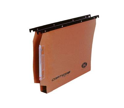 Cartella sospesa Cartesio - armadio - interasse 33 cm - fondo U 3 cm - 32,6 x 28 cm - arancio - conf. 50 pezzi - Bertesi - 114 F BETA 3-B2 - 45686A - DMwebShop