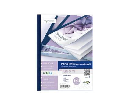 Portalistini personalizzabile Uno TI - 22 x 30 cm - 180 buste - blu - Sei Rota - 55231807 - 8004972015675 - DMwebShop