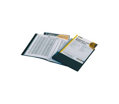 Portalistini personalizzabile Display - 21,5 x 30 cm - 40 buste - nero - Fellowes - 40326-NE - 8015687015898 - DMwebShop