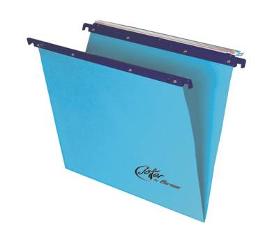 Cartella sospesa Joker - cassetto - interasse 39 cm - fondo V - 37 x 25 cm - blu - conf. 25 pezzi - Bertesi - 400/395 Link-A3 - 8058983261736 - DMwebShop