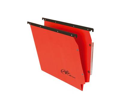 Cartella sospesa Joker - armadio - interasse 33 cm - fondo V - 32,6 x 28 cm - rosso - conf. 25 pezzi - Bertesi - 414F Link-A4 - 8058983262214 - DMwebShop