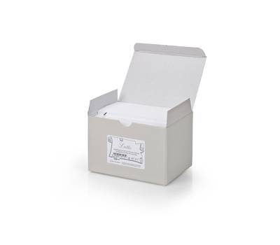 Scatola 100 biglietti + 100 buste - Lutto - bianco - 90 x 140 mm - 240 gr - Rex Sadoch - 8117 - 8004999081172 - DMwebShop
