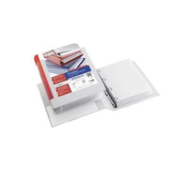 Raccoglitore personalizzabile Stelvio TI - 4 anelli quadri 80 mm - dorso 10 cm - f.to utile 22 x 30 cm - bianco - Sei Rota - 36804101 - 8004972023656 - DMwebShop