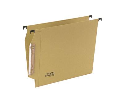 Cartella sospesa Avana - armadio - interasse 33 cm - fondo V - 32,6 x 27,5 cm - avana - conf. 50 pezzi - Bertesi - 064F BETA-B1 - 8058983260586 - DMwebShop