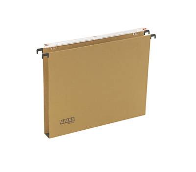 Cartella sospesa Avana cassetto interasse 39 cm fondo U 37 x 24,5 cm avana - 8625