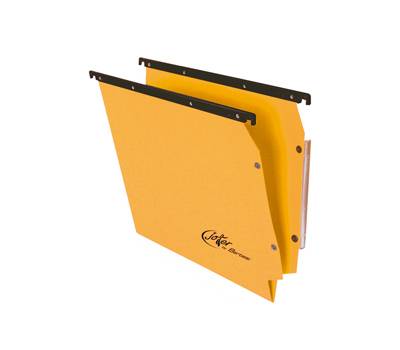 Cartella sospesa Joker armadio interasse 33 cm fondo V 33 x 28 cm giallo - 8641