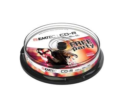 CD-R - 80min - 700mb - Emtec - ECOC801052CB - 3126170120182 - DMwebShop
