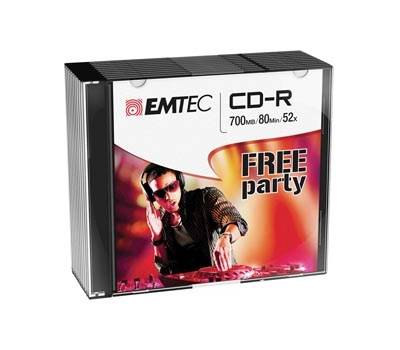 CD-R - 80min - 700mb - Emtec - ECOC801052SL - 3126170114464 - DMwebShop