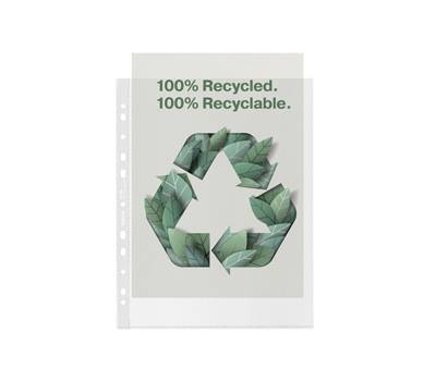 Buste perforate Office riciclate antiriflesso - 22 x 30 cm - conf. 50 pezzi - Esselte - 627502 - 4049793067698 - DMwebShop Buste perforate Office riciclate antiriflesso - 22 x 30 cm - conf. 50 pezzi - Esselte - 627502 - 4049793067698 - DMwebShop