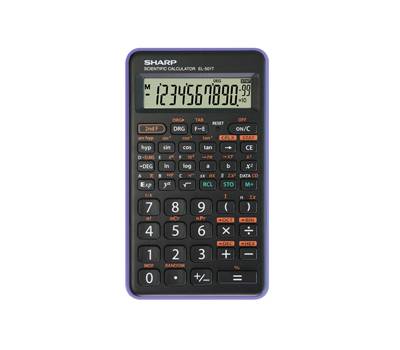 Calcolatrice scientifica - viola - SHAEL501TBVL - Sharp - EL501TBVL VIOLA - 4974019138121 - DMwebShop